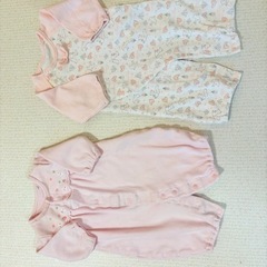 ロンパース・カバーオール ボデースーツ長袖　ベビー 16点の画像