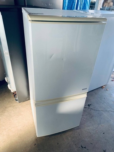 ②✓SHARPノンフロン冷凍冷蔵庫✓ ✓SJ-C14B-W ✓ (Eco Tommy) 千代田