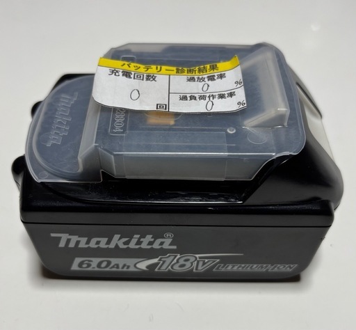 【美品】makita マキタ バッテリ BL1860B 18V 6.0Ah  《インジゲーター有り》 電動工具