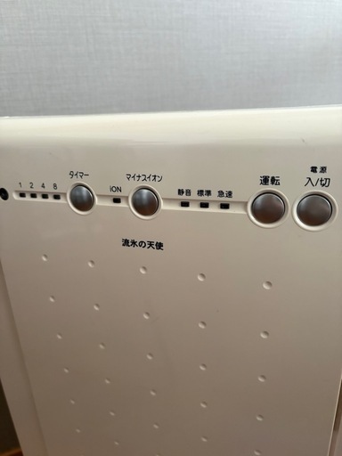 花粉の時期に?マイナスイオン?空気清浄機『流氷の天使』