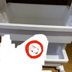 ニトリ 2個セット　テーブル天板タイプワゴン　3段の画像