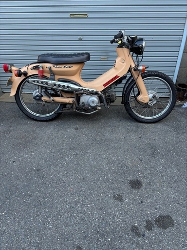 スーパーカブ90カスタム！タイヤ新品！