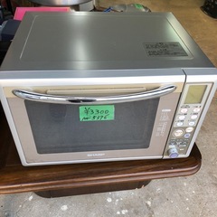 NO：5376  SHARP電子レンジ‼️    大きめ‼️の画像