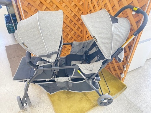 【愛品館 江戸川店】ベスレイ BESREY 2人乗りベビーカー 2023年製 ベビーカー ID:110-025907-007
