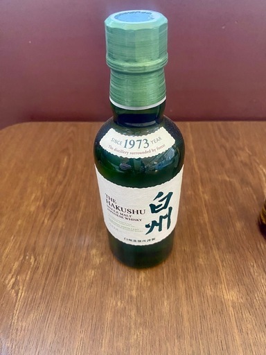 ☆サントリー シングルモルト ウイスキー 白州 山崎 180ml セット