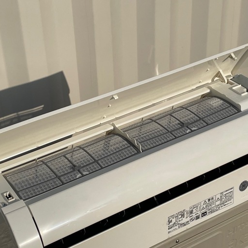 取付け可 ! !◇日立 エアコン 8畳用 2018年製 単相100V RAS-AJ25H 高圧洗浄済み ! 保証付き ! 取り外し無料