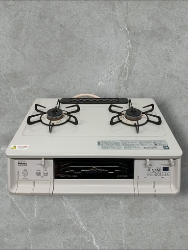 Paloma パロマ PA-370WHA-L ガスコンロ 都市ガス用 21年製 左強火 取扱説明書付き 中古品販売 1B