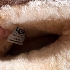 タグ　UGG UGGムートンブーツ　レディース　アグムートンブーツ　ブーツ　ムートンブーツ　２３ＣＭ　33センチ　ブランドブーツ　キャメルカラーの画像
