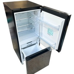 ⭐️2023年製⭐️ 冷蔵庫 Hisense HR-G13C-BR ブラック135Lの画像