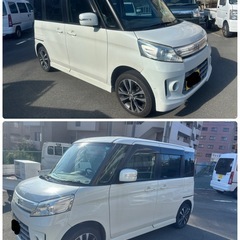 スペーシアカスタム　TS車検付きの画像