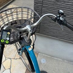 🌈長生きバッテリーほぼ新品！8.7Ah 🌈pas with パスウィズ　電動自転車　電動アシスト自転車　26インチ　1168の画像