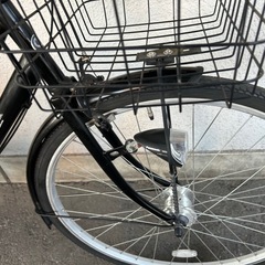 １Ｊ１６２　シティサイクル２７サイズ　６段変速オートライト　★自転車専門店の中古車です★　【消費税込み・防犯登録６００円込みの画像
