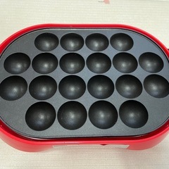 プレート丸洗いたこ焼き器の画像