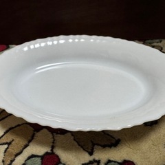 真っ白 大皿