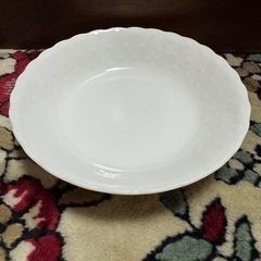 ホワイトボーン 白 中皿 4枚