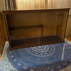 【お譲りします】アンティーク　コレクションケースの画像