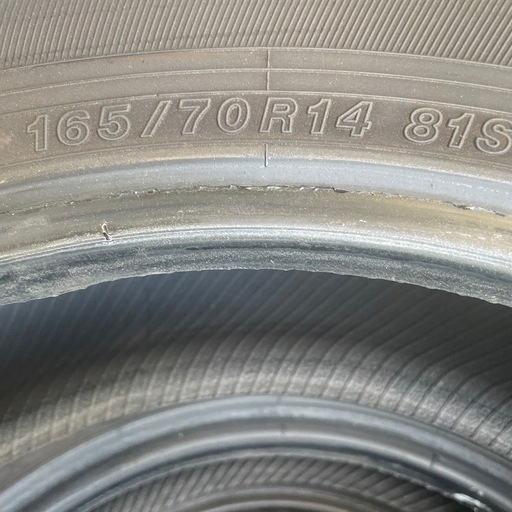 年式2024YOKOHAMA 175/70R14ノーマルタイヤ4本のみ
