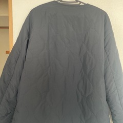 レディース アウター 白黒リバーシブル Lサイズの画像