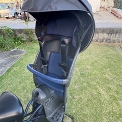 【美品】子供用シート付き電動自転車の画像