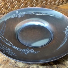 煎茶道具 未使用品 野菜柄 絵変 銅製 茶托 10客セット 木箱付 茶道具 茶器 工芸品 煎茶器 懐石道具 古道具 古玩 和美術 同梱相談可 和骨董の画像