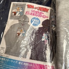 トムとジェリー スウェットパーカーの画像