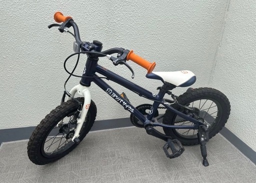 ヨツバサイクル14インチキャプテンネイビー (しゅんぞー) 玉川上水の