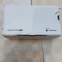 Speed Wi-Fi DOCK 5G 01 ブラック　(UQMOBILE)の画像