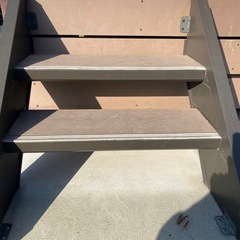 樹脂製ウッドデッキの画像