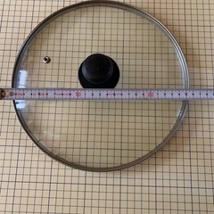 IH用28cm大きいフライパンガラス蓋付の画像