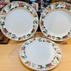 A8025【ウエッジウッド】クィーンズウェア プロバンス プレー...