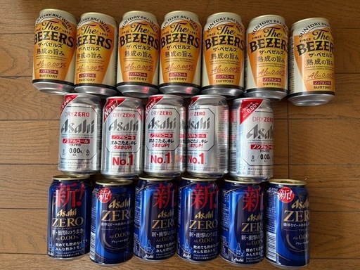 ノンアルコールビール まとめ売り (リ) 新小岩のビールの中古あげます
