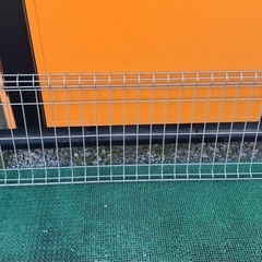 メッシュフェンス メーカー不明 グレー 約51×約144の画像