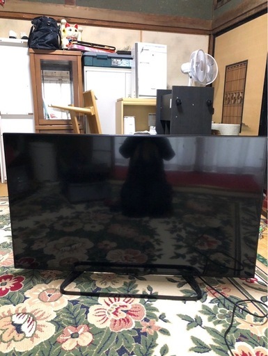 中古品 2016年製 SHARP 50インチ 液晶カラーテレビ LC-50W36 リモコン