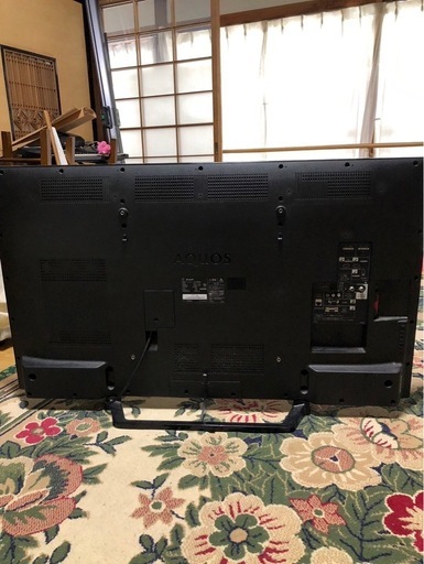 中古品 2016年製 SHARP 50インチ 液晶カラーテレビ LC-50W36 リモコン