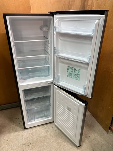 アイリスオーヤマ 162L 2ドア 冷蔵庫 2019年製 汚れキズあり
