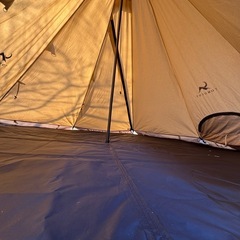 TOMOUNT TC ワンポールテント 高さ2.1m の画像