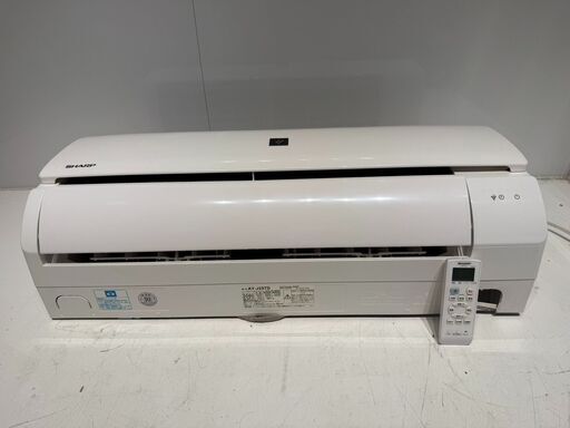 313　SHARP　2019年製エアコン　8～10畳用　整備済み