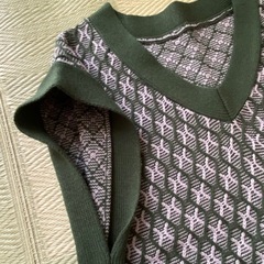 w closet　ニットベスト　未使用品の画像