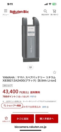 ブリジストン　リアルストリーム　新品バッテリー