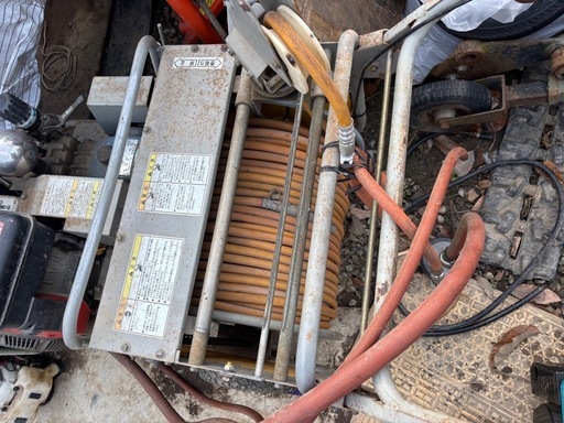 自走動噴 ATC-640M 自動整列 巻取り 動噴ガソリン エンジン リコイル