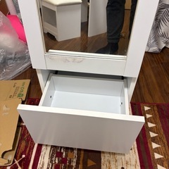 全身ミラー収納 キャビネット の画像