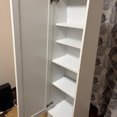 全身ミラー収納 キャビネット の画像