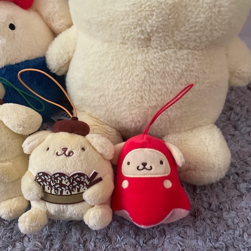 希少ポムポムプリン ぬいぐるみまとめ売り (かぴばら) つくばの