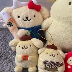 希少ポムポムプリン ぬいぐるみまとめ売り (かぴばら) つくばの