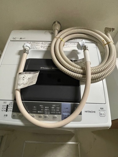 HITACHI 7kg全自動洗濯機『白い約束　』