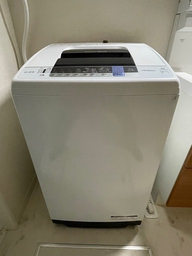 HITACHI 7kg全自動洗濯機『白い約束　』