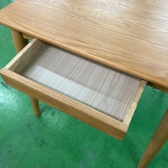 ダイニングテーブル　机　引き出し付き　正方形　四角　家具　ウッド　木製　机　デスク　オシャレ家具の画像