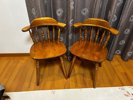 早い者勝ち！】かわいい木製チェア🪑🌿 (ちま) 相生の椅子《チェア》の