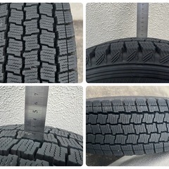 【お取引き終了】ハイエーススタッドレスタイヤ(ホイール付)４本セット の画像