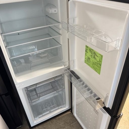 2023年アイリスオーヤマ冷蔵庫142L 黒 (qqq) 池下のキッチン家電